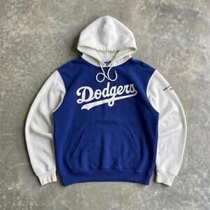 LA Dodgers Hoodie Blue & White MLB Baseball Sweatshirt